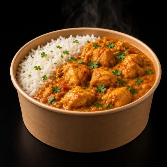 Bowl poulet curry